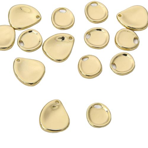 Brass Jewelry Pendants plated DIY golden Sold By PC