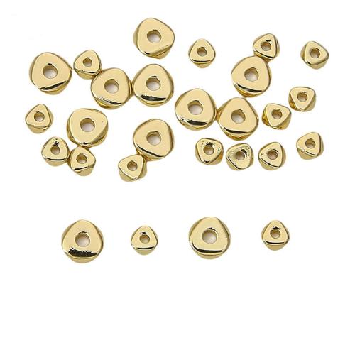 Brass Spacer Beads plated DIY golden Sold By Lot