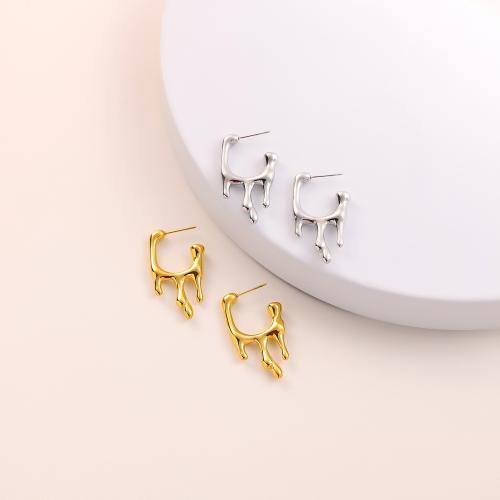 Titanium Steel  Earring plated for woman nickel lead & cadmium free Sold By PC