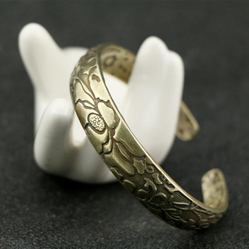 Brass Bracelet & Bangle fashion jewelry & for woman golden Sold By PC