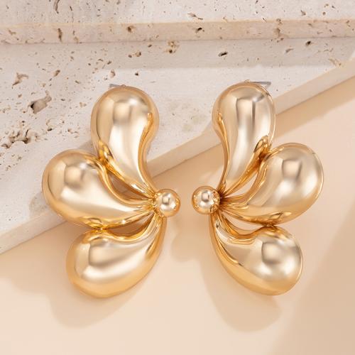 Zinc Alloy Stud Earring fashion jewelry & for woman Sold By Pair