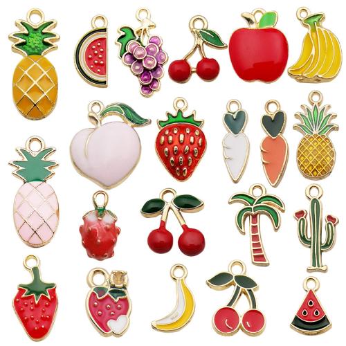 Zinc Alloy Enamel Pendants DIY Sold By PC