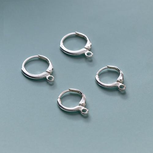 Composant boucle d'oreille tombante en argent sterling 925, DIY & normes différentes pour le choix, couleur originale, Vendu par paire