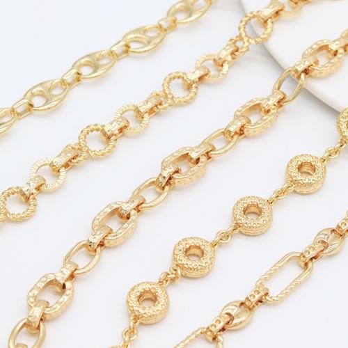 Zinc Alloy Chain plated golden Sold By PC