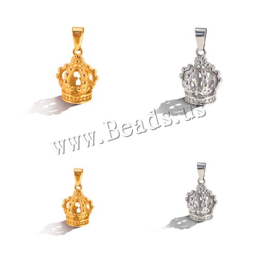 Bijoux pendentifs en acier inoxydable , Acier inoxydable 304, Placage, DIY & normes différentes pour le choix, plus de couleurs à choisir, Vendu par PC