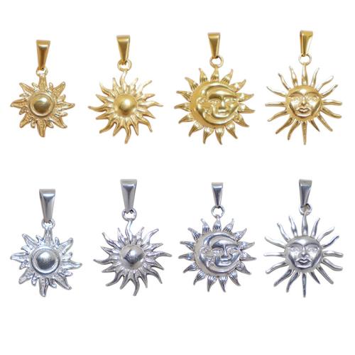 Stainless Steel Pendants 304 Stainless Steel plated DIY Sold By PC