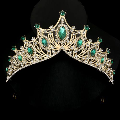 Bridal Tiaras, Tibetan Style, fashion jewelry & for woman & with rhinestone, more colors for choice, Sold By PC