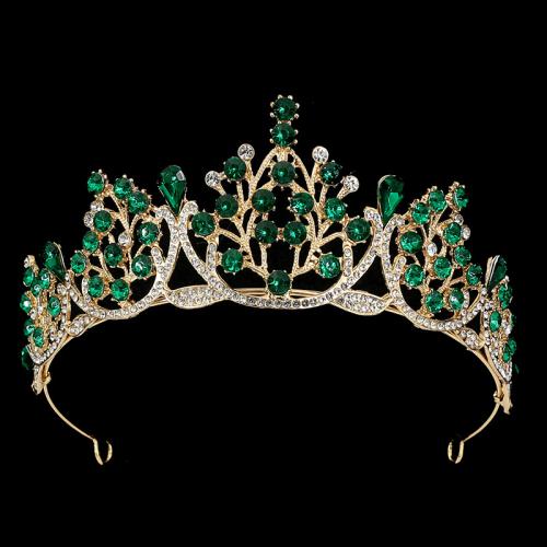 Bridal Tiaras, Tibetan Style, fashion jewelry & for woman & with rhinestone, more colors for choice, Sold By PC