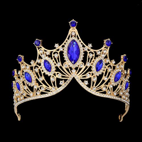 Bridal Tiaras, Tibetan Style, fashion jewelry & for woman & with rhinestone, more colors for choice, Sold By PC