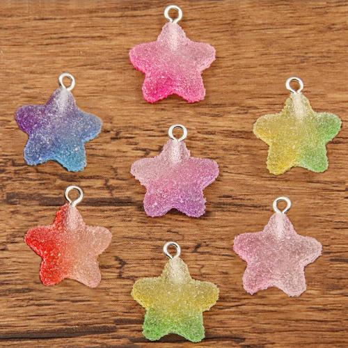 Resin Pendant Star DIY Sold By Bag