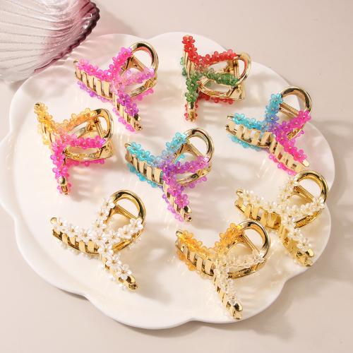 Hair Claw Clips, Resin, handmade, gradient color & for woman, more colors for choice, Sold By PC