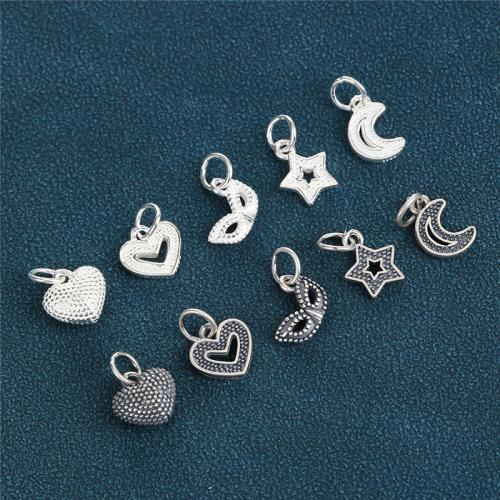 925 Sterling Silver Pendant, DIY & different styles for choice, more colors for choice, Sold By PC