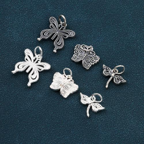 925 Sterling Silver Pendant, DIY & different styles for choice, more colors for choice, Sold By PC