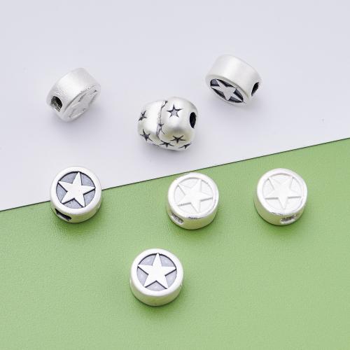 Spacer Χάντρες Κοσμήματα, 925 Sterling Silver, DIY & διαφορετικά στυλ για την επιλογή, περισσότερα χρώματα για την επιλογή, Sold Με PC