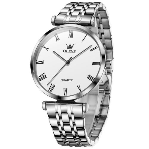 Zinc Alloy Watch Bracelet with Glass & 304 Stainless Steel Round Vacuum Ion Plating Life water resistant & Chinese movement & for man Sold By PC