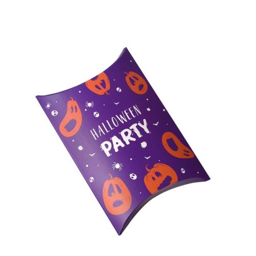 Papír Halloween Candy Box, Tisk, různé designy pro výběr, 140x100x28mm, Prodáno By PC