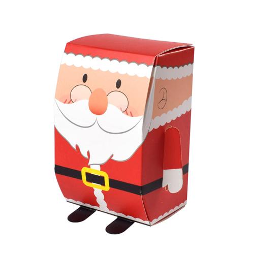 Papír Christmas Gift Box, Nyomtatás, 3D hatás & különböző modellek a választás, 75x50x12mm, Által értékesített PC