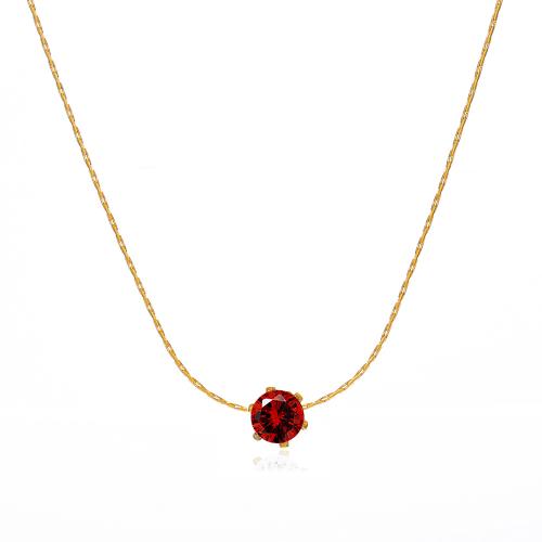 Collier de bijoux en acier inoxydable, Acier inoxydable 304, avec 5cm chaînes de rallonge, bijoux de mode & pavé de micro zircon & pour femme, plus de couleurs à choisir, Longueur:Environ 40 cm, Vendu par PC