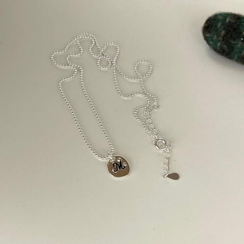 925 Sterling Silver Necklaces fashion jewelry & for woman Length Approx 45 cm Sold By PC