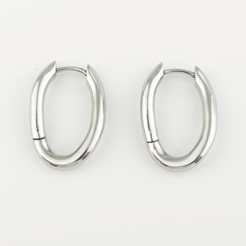 Stainless Steel Lever Back Earring, 316 Stainless Steel, fashion jewelry & for woman, original color, 23x16mm, Sold By Pair