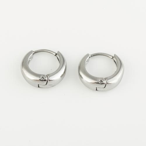 Stainless Steel Lever Back Earring, 316 Stainless Steel, fashion jewelry & for woman, original color, 14x13mm, Sold By Pair