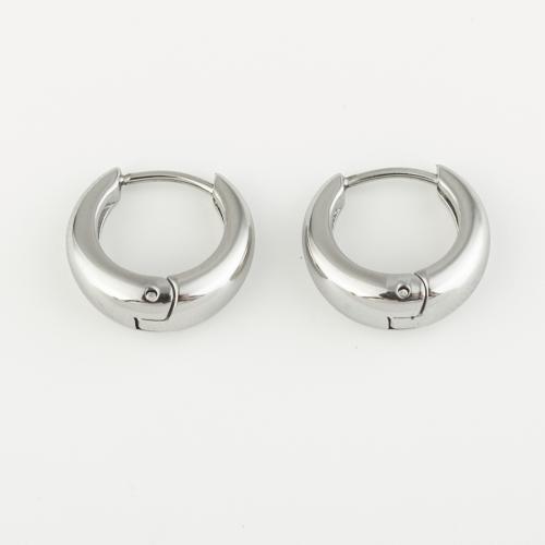 Stainless Steel Lever Back Earring, 316 Stainless Steel, fashion jewelry & for woman, original color, 16x15mm, Sold By Pair