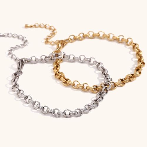 Stainless Steel Anklet 304 Stainless Steel with 5cm extender chain plated fashion jewelry Length 20 cm Sold By PC