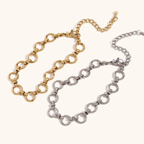 Stainless Steel Anklet, 304 Stainless Steel, with 5cm extender chain, plated, fashion jewelry, more colors for choice, Length:20 cm, Sold By PC