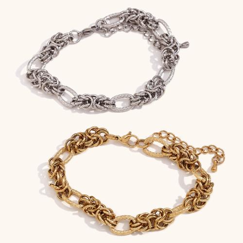 Stainless Steel Anklet, 304 Stainless Steel, with 5cm extender chain, plated, fashion jewelry, more colors for choice, Length:20 cm, Sold By PC