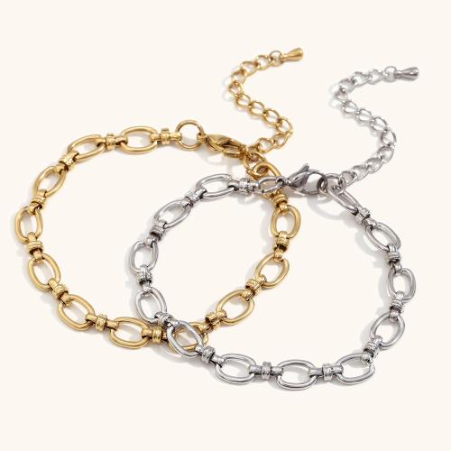 Stainless Steel Anklet, 304 Stainless Steel, with 5cm extender chain, plated, fashion jewelry, more colors for choice, Length:20 cm, Sold By PC