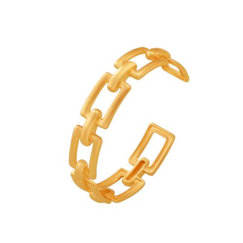 Brass Bracelet & Bangle 18K gold plated fashion jewelry & for woman & hollow Sold By PC