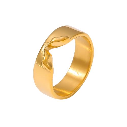 Anillo de dedo de Titantium Acero, Partículas de acero, chapado, Joyería & diverso tamaño para la opción & para mujer, más colores para la opción, Vendido por UD