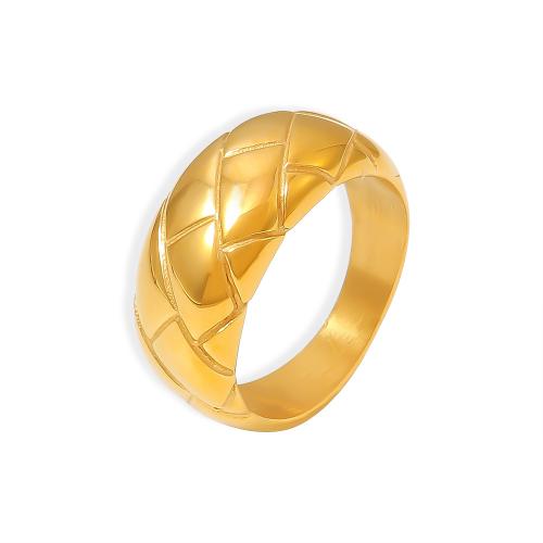 Anillo de dedo de Titantium Acero, Partículas de acero, chapado, Joyería & diverso tamaño para la opción & para mujer, más colores para la opción, Vendido por UD