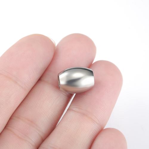 Stainless Steel Beads, 304 Stainless Steel, silver color plated, DIY, Sold By PC