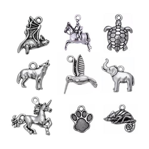 Zinc Alloy Animal Pendants plated DIY Sold By PC