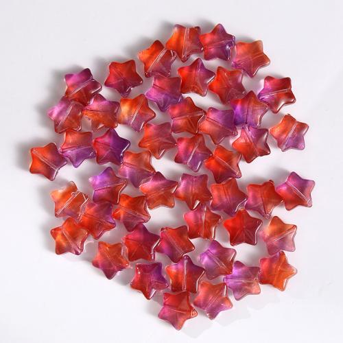 Hair Accessories DIY Findings Lampwork Star stoving varnish 10mm Sold By PC