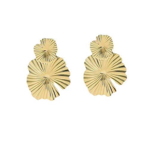 Tibetan Style Stud Earring, fashion jewelry & for woman, more colors for choice, 45x57mm, Sold By Pair