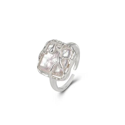 Bijoux de bague en argent sterling , Argent sterling 925, bijoux de mode & styles différents pour le choix & pour femme, Inner diameter:17.6mm, Vendu par PC