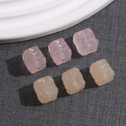 Resin Jewelry Beads Square DIY Sold By PC