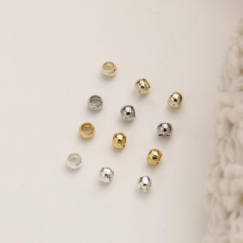 Brass Jewelry Beads, plated, DIY & different size for choice, more colors for choice, nickel, lead & cadmium free, Sold By PC