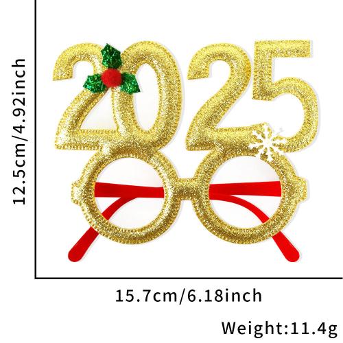 Plastic Christmas Fancy Glasses, with Cloth, Unisex & different styles for choice, Sold By PC