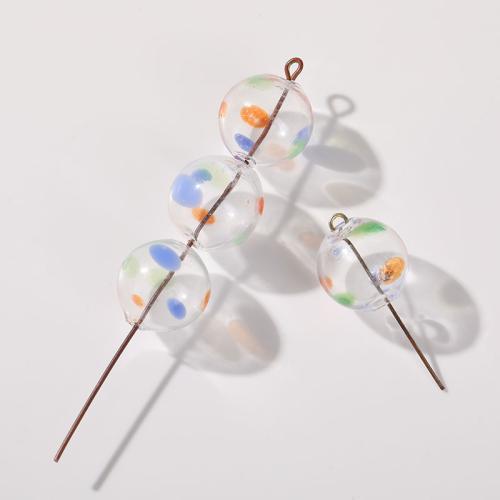 Fashion Glass Beads Round DIY 14mm Sold By Bag