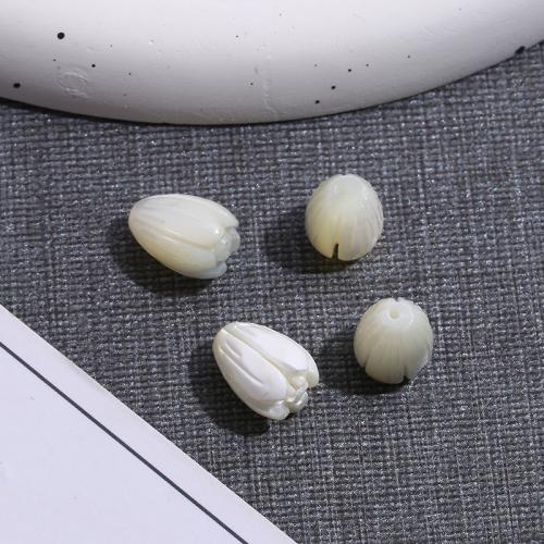 Natural Freshwater Shell Beads, Trochus, Flower, polished, DIY & different size for choice, more colors for choice, Sold By PC