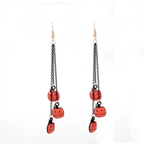 New Hot Halloween Jewelry and Decor, Tibetan Style, Halloween Design & for woman & enamel, 130x80x45mm, Sold By Pair