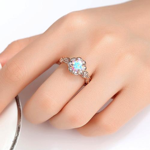 Zinc Alloy Finger Ring with Resin gold color plated & for woman & with rhinestone & hollow Sold By PC