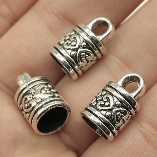 سبائك الزنك المعلقات, مطلي, ديي, المزيد من الألوان للاختيار, 16x10x10mm, تباع بواسطة PC