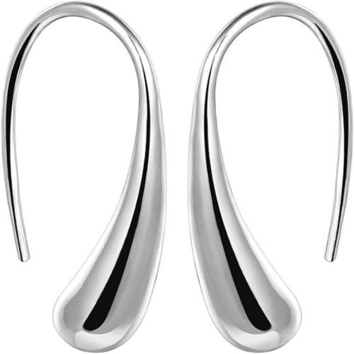 Stainless Steel Drop Earring, 304 Stainless Steel, fashion jewelry & for woman, more colors for choice, 22x5mm, Sold By PC