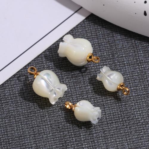 Shell Pendants, Trochus, Flower, DIY & different size for choice, more colors for choice, Sold By PC