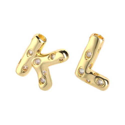 Cubic Zirconia Micro Pave bronze Pingente, cobre, banhado, DIY & Vario tipos a sua escolha & micro pavimento em zircônia cúbica, dourado, vendido por PC