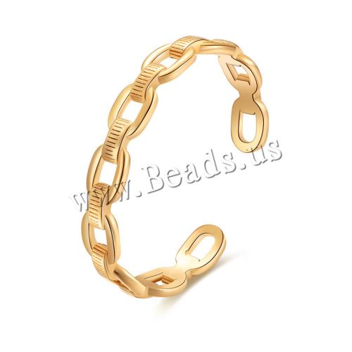 Brass Bracelet & Bangle, plated, for woman, golden, Sold By PC